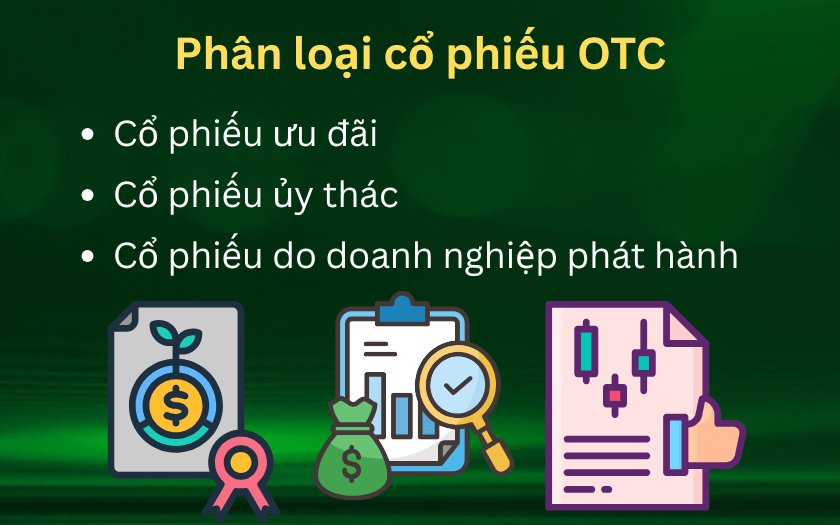 3 loại cổ phiếu OTC trên thị trường