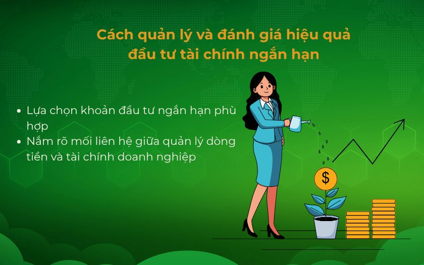Cách quản lý và đánh giá hiệu quả đầu tư tài chính ngắn hạn nhà đầu tư cần nắm