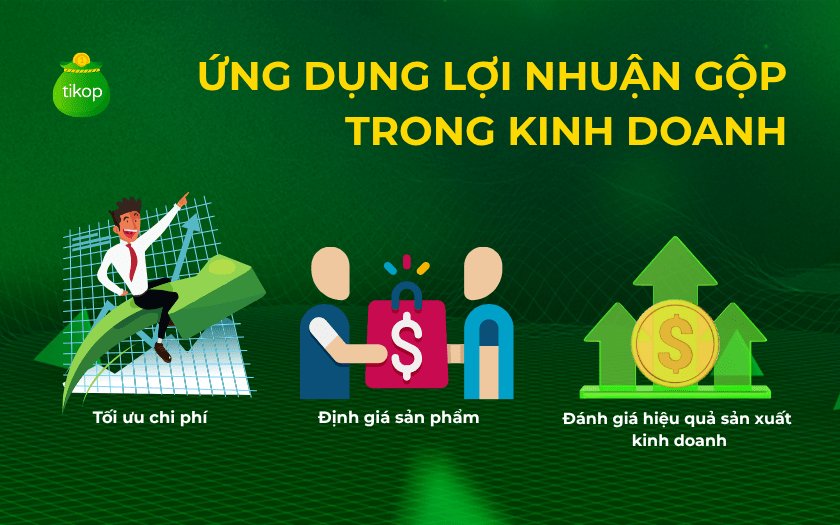 Ứng dụng lợi nhuận gộp trong kinh doanh