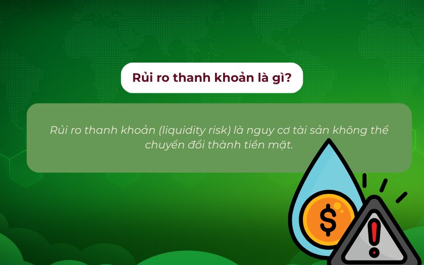 Khái niệm rủi ro thanh khoản