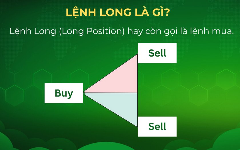 Lệnh Long hay gọi là Long Position