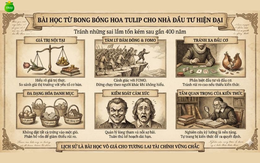 Bài học rút ra từ Bong bóng hoa Tulip Bài học rút ra từ Bong bóng hoa Tulip