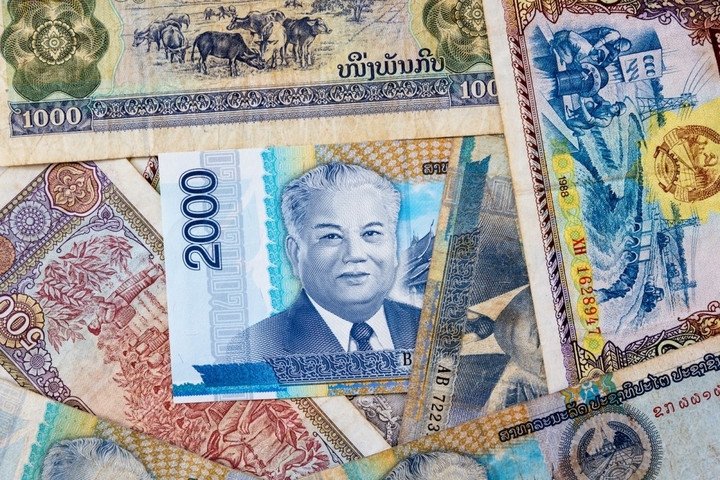 Các mệnh giá tiền Lào phổ biến