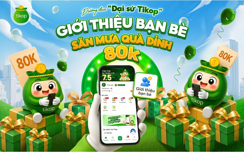 Minigame: Đường đua "ĐẠI SỨ TIKOP" - săn quà độc quyền!