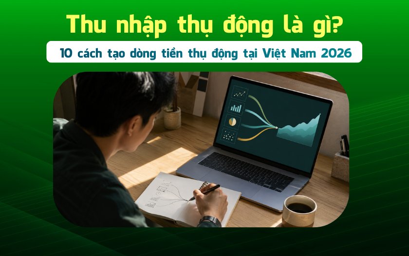 Tikop - 10 nguồn thu nhập thụ động tại Việt Nam theo vốn ban đầu và lợi suất kỳ vọng