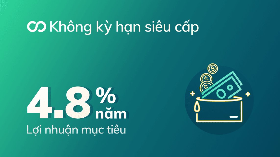 Tikop - Gói tích lũy không kỳ hạn siêu cấp lợi nhuận 4.8%