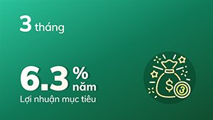 Tikop - Gói tích lũy kỳ hạn 3 tháng
