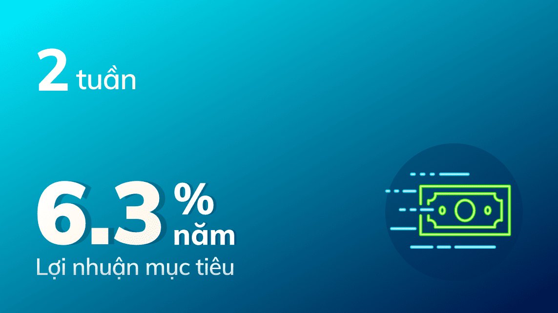 Tikop - Gói tích lũy kỳ hạn 2 tuần